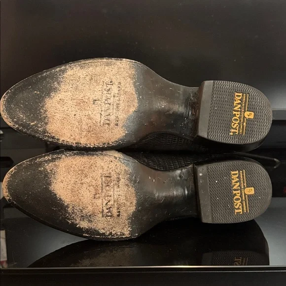 Dan Post Genuine Lizard Boots - Picture 5 of 7